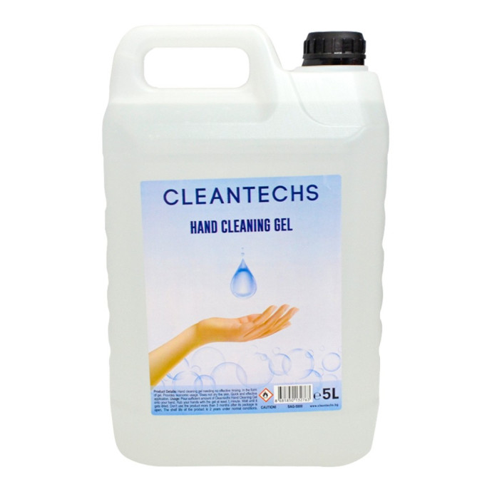 GEL HYDROALCOOLIQUE CLEANTECHS 5L