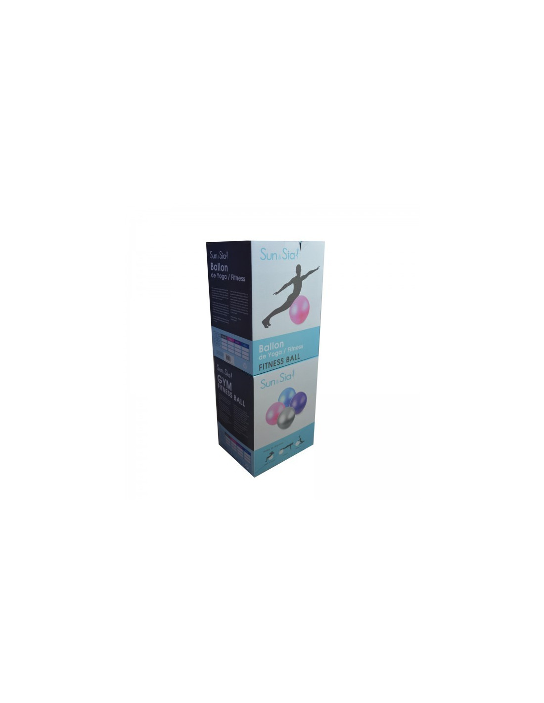 Housse De Protection En Feutre Pour Ballon De Yoga - Tailles 55, 65 Ou 75 Cm, Gris, Durable Et Transportable